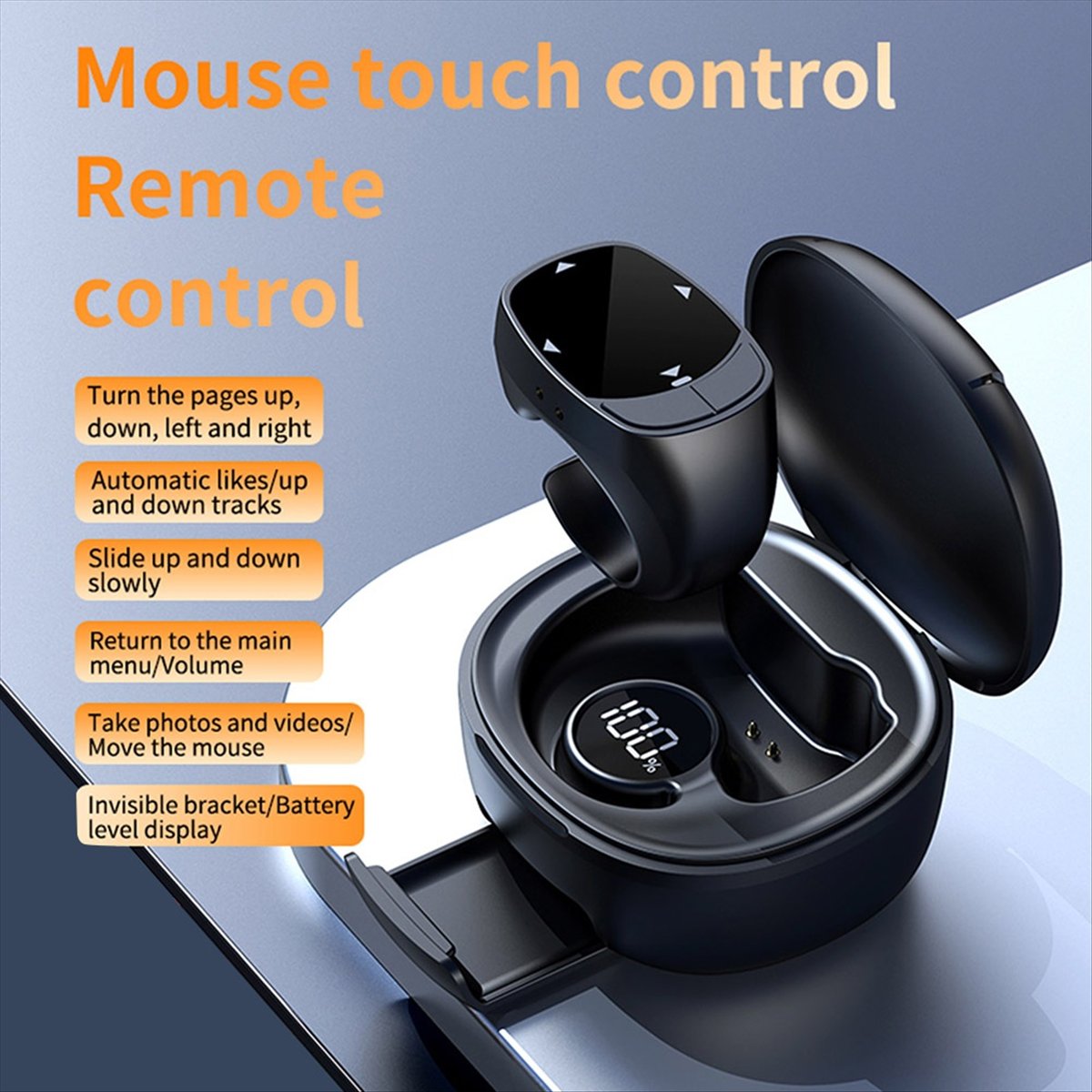 Bltouch - 《Fabrika Satışı》-12Pro E-Kitap Sayfa Çevirici Bluetooth