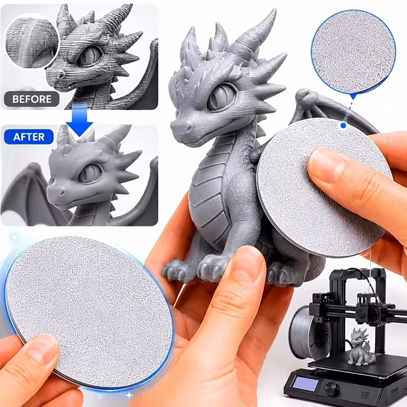 Resin Printer - 3D Baskı Reçine Parlatma Diski, PLA