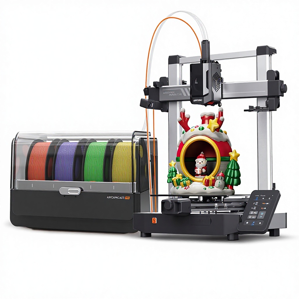 3D Printer - Kobra 3 V2 Combo 3D Yazıcı