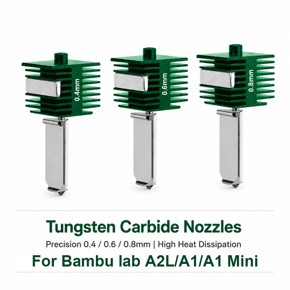 Nozzle Tungsten - Bambu Lab A2L için Geliştirilmiş Entegre