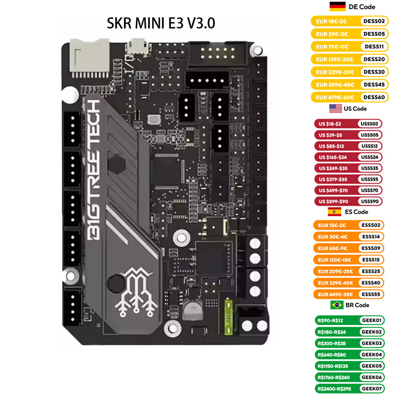 BIGTREETECH SKR MINI E3 V3.0 3 - Skr Mini E3 incelemesi ve fiyatı