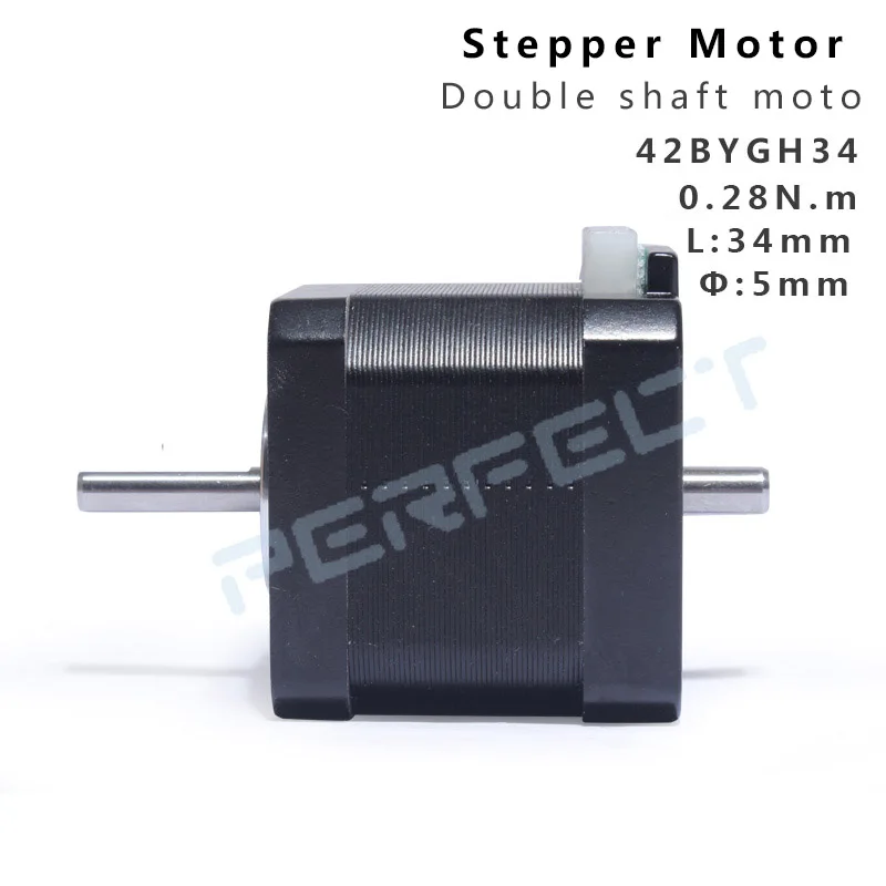 Çift Şaftlı Motor 42BYGH34 Nem - Closed Loop Stepper Motor Nema 17 incelemesi ve fiyatı